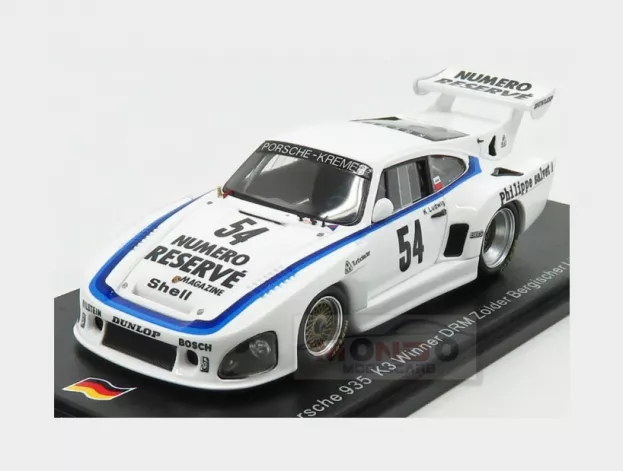 Spark Porsche 935 K3 N 54 Winner Drm Zolder Bergischer Lowe 1979 K.ludwig 1:43 SG506
