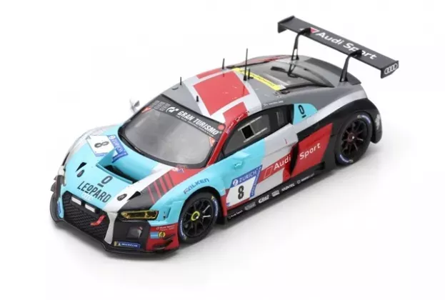 Spark Audi R8 Lms Team Audi Sport N 8 24h Nurburgring 2018 R.rast R.frijns D.vanthoor K.van Der Linde 1:43 SG422