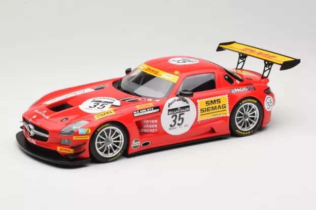 Minichamps Mercedes Sls Amg Gt3 Team Black Falcon 2 N 35 24h Spa 2011 Hayer Hunter Lemert 1:18 B66960196