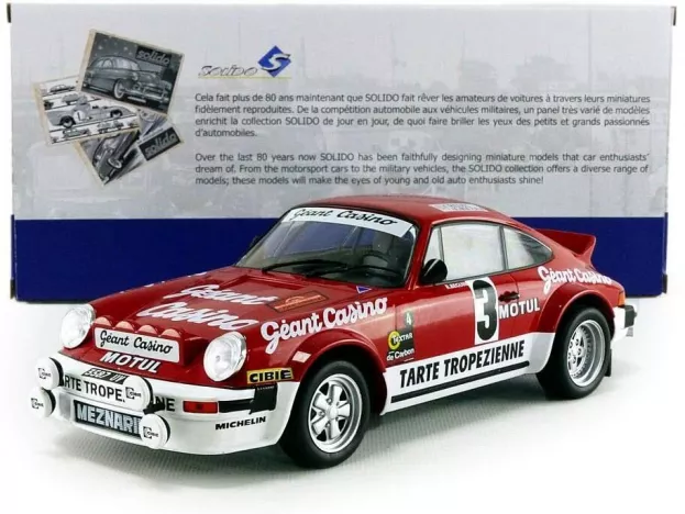 Solido Porsche 911sc Gr.4 N 3 Rally D'armor Beguin 1979 1:18 1800804