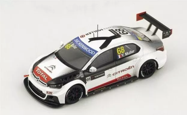 Spark Citroen C-elysee Wtcc N 68 Winner R2 Race Of Marocco 2015 Y.muller 1:43 S4525