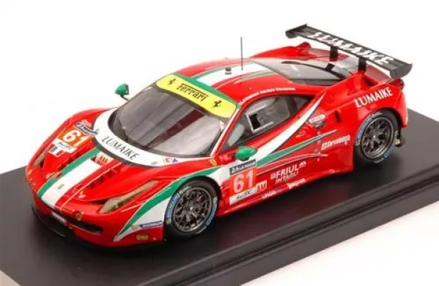 Looksmart Ferrari 458 Italia Gt2 4.5l V8 Team Af Corse N 61 24h Le Mans 2014 L.p.companc M.cioci M.venturi 1:43 LSLM06