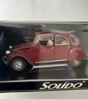 Solido Prestige Citroen 2CV 1966 Metal Die Cast Automobile Made In France 8029