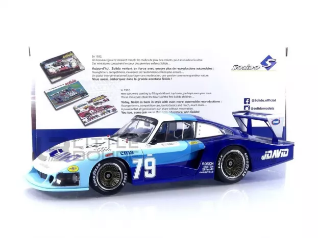 Solido Porsche 935 81 Moby Dick Team John Fitzpatrick N 79 24h Le Mans 1982 J.fitzpatrick D.hobbs 1:18 1805402