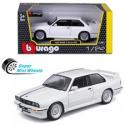 Bburago 1:24 1988 BMW M3 E30 White 18-21100