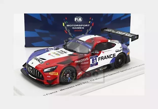 Spark Mercedes Amg Gt3 Team France N 81 Fia Motorsport Games Sprint Cup Paul Richard 2022 T.vautier 1:43 S6328