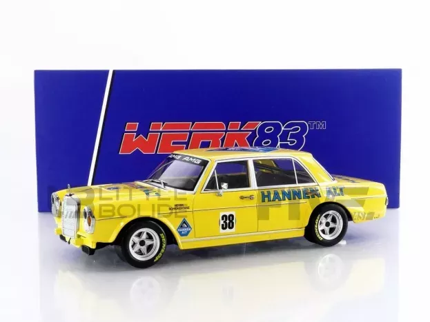 Werk83 Mercedes 300 Sel 6.8 Team Hannen Alt N 38 Hockenheim 1971 Hans Heyer 1:18 W18030003