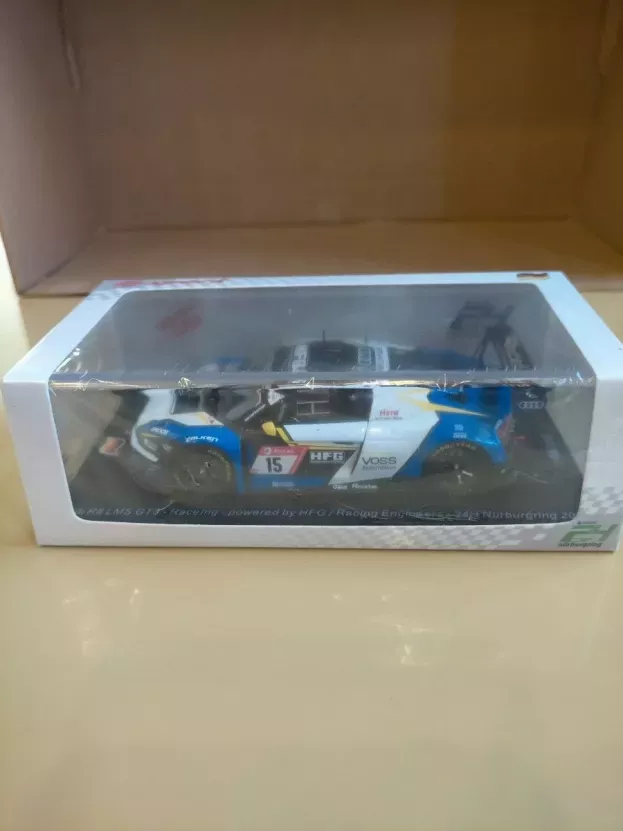 Spark Audi R8 Lms Gt3 Team Hfg Engineers Racing N 15 24h Nurburgring 2020 B.henzel R.frey C.bollrath S.aust 1:43 SG713