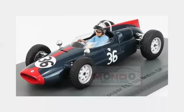 Spark Cooper F1 T53 N 36 British Gp 1961 R.salvadori 1:43 S8060