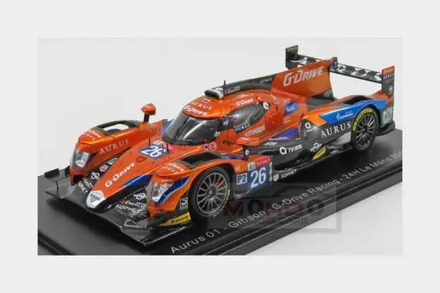 Spark Aurus 01 Gibson Gk428 4.2l V8 Team G-drive Racing N 26 24h Le Mans 2019 R.rusinov J.van Uitert J.e.vergne 1:43 S7912