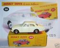 Dinky Toys Atlas Volvo 122 S White Cream 1/43 Ref 184 In Box New