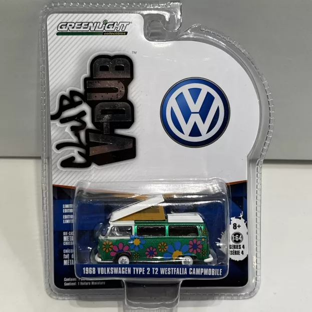 Greenlight Volkswagen T2 Minibus 1968 1:64 29860