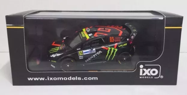 IXO Models Ford Fiesta Rs Wrc Team Vr46 Monster N 63 Rally Monza 2011 R.brivio D.brivio 1:43 RAM470