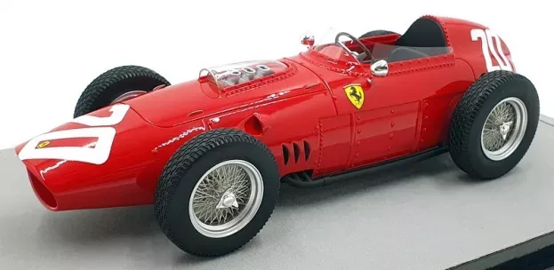 Tecnomodel Ferrari F1 Dino 246 256 Team Scuderia Ferrari N 20 Winner Monza Italy Gp 1960 Philip Hill 1:18 TM18-244C