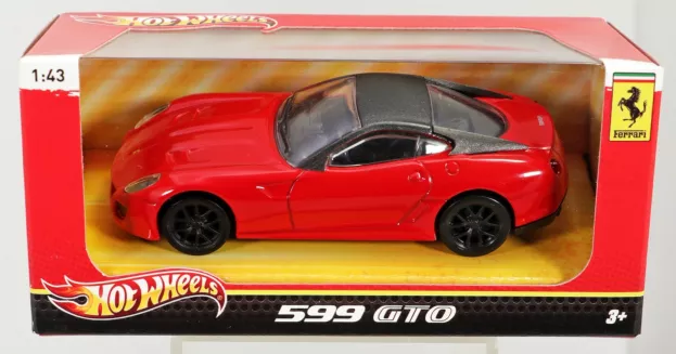 Hot Wheels Ferrari 599 Gto 2010 1:43 X5535