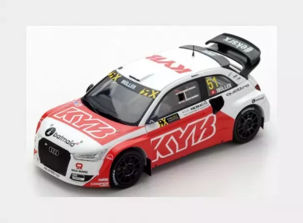 Spark Audi S1 Eks Rx Quattro N 15 Wrx Rally Cross France 2017 N.muller 1:43 S5864