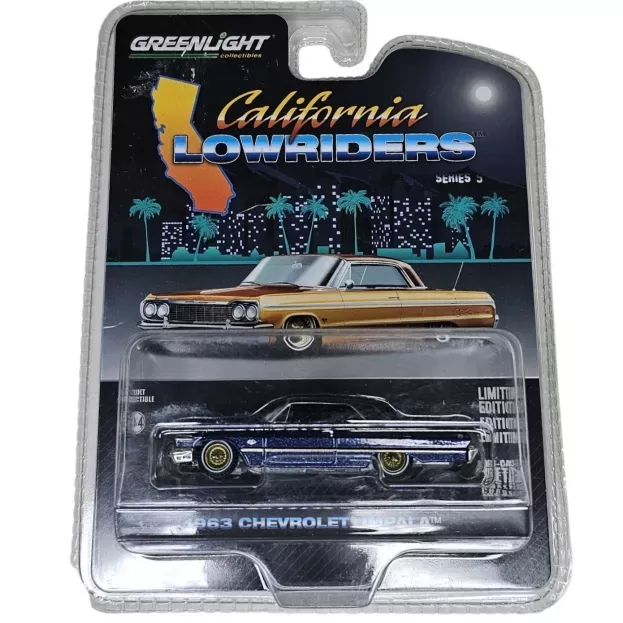Greenlight Chevrolet Impala Lowrider 1963 1:64 63060C