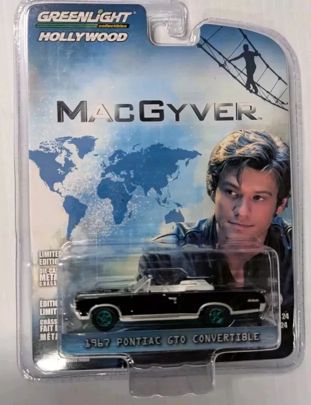 Greenlight Pontiac Gto Convertible 1967 Macgyver 1:64 44840F
