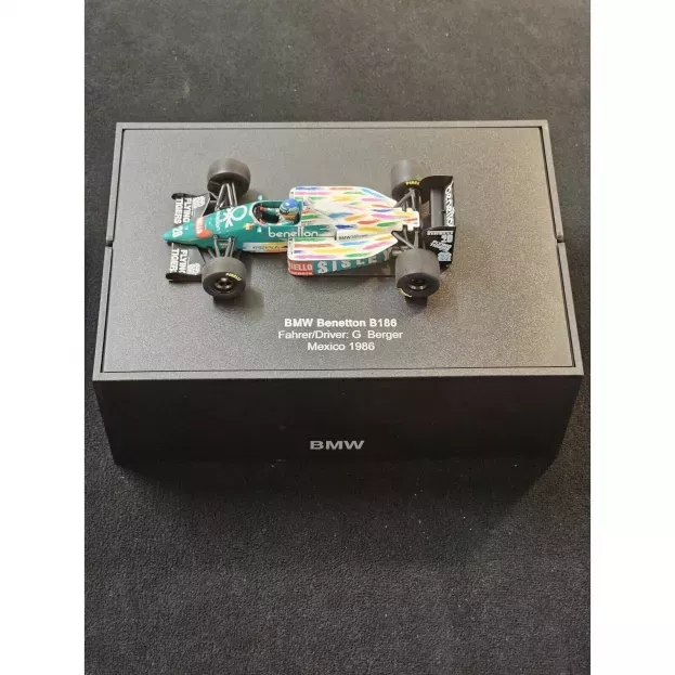 Minichamps Benetton F1 Bmw B186 Benetton N 20 Mexico Gp 1986 G.berger 1:43 80429418129