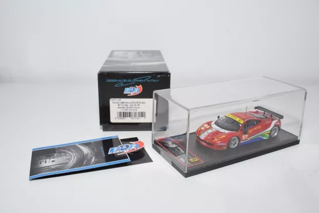 BBR Ferrari 458 Italia Gt2 Gte Am Team Af Corse N 61 27th 24h Le Mans 2013 J.gerber M.griffin M.cioci 1:43 BBRC126