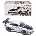 Pop Race Porsche RWB 997 Silver 1/64 PR640130