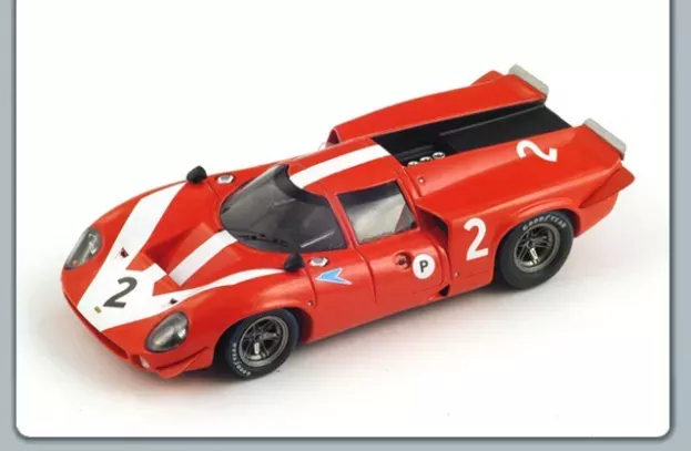 Spark Lola T70 Mk3 N 2 Boac 500 1967 Surtees 1:43 S1391