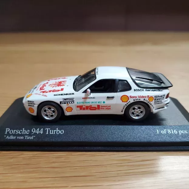 Minichamps Porsche 944 Turbo N 0 1986 A.von Tirol 1:43 400062224