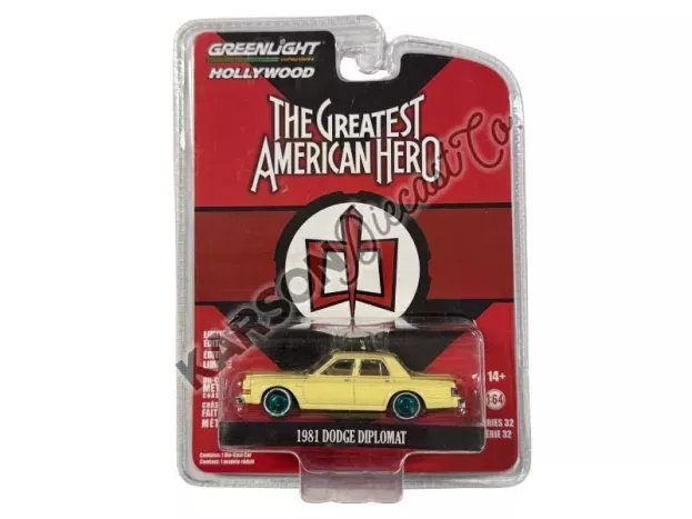 Greenlight Dodge Diplomat 1981 The Greatest American Hero 1:64 44920A