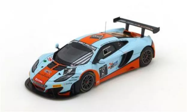 Truescale Mclaren Mp4-12c Gt3 Team Gulf Racing N 9 24h Spa 2013 Wainwright Meyrick Hall Mullen 1:43 TSM144337