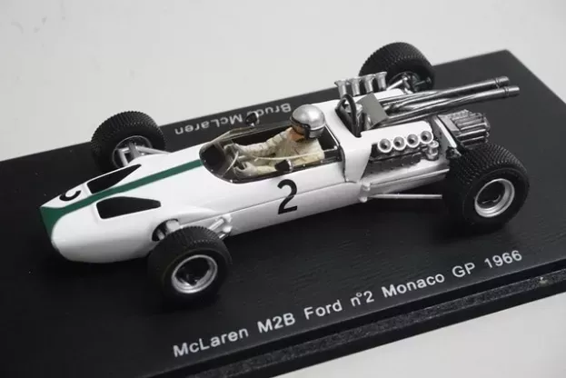 Spark Mclaren F1 M2b Ford N 2 Gp Monaco 1966 Bruce Mclaren 1:43 S3093