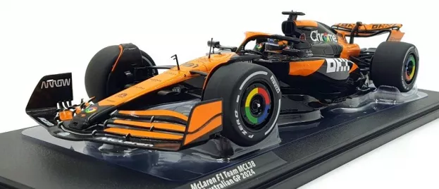Solido Mclaren F1 Mcl38 Team Mclaren N 81 4th Australian Gp 2024 Oscar Piastri 1:18 1814202