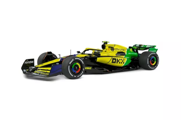 Solido Mclaren F1 Mcl38 Team Mclaren N 4 4th Monaco Gp 2024 Lando Norris 1:18 1814203