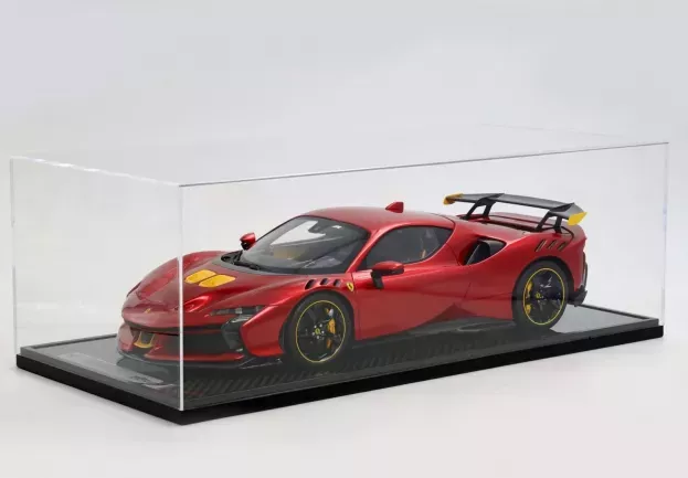 BBR Ferrari Sf90 Xx Stradale 2024 Con Vetrina With Showcase 1:12 BBR1220B