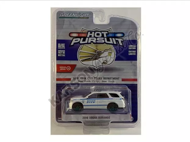 Greenlight Dodge Durango New York Police 2019 1:64 42980F