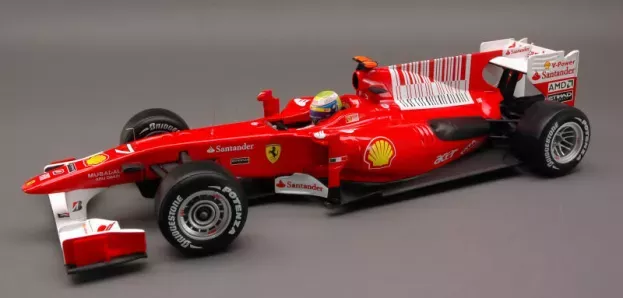 Hot Wheels Ferrari F1 F10 N 7 Gp Bahrain 2010 Felipe Massa 1:18 T6288