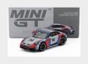 MINI-GT MGT00964-L PORSCHE - 911 992 DAKAR COUPE N 14 MARTINI RACING LIVERY LHD 