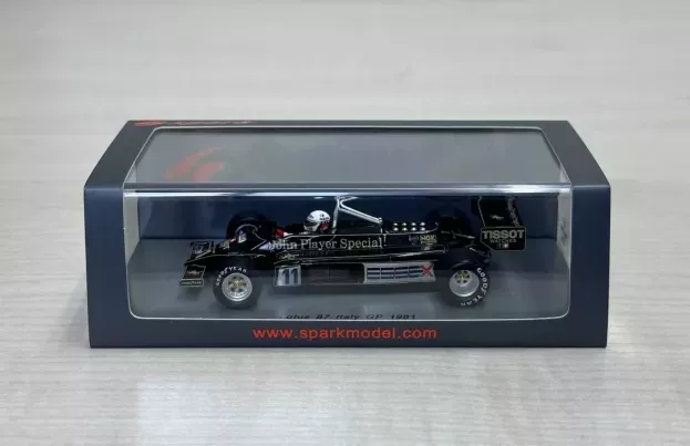Spark Lotus F1 87 N 11 Italian Gp 1981 E.de Angelis 1:43 S5357