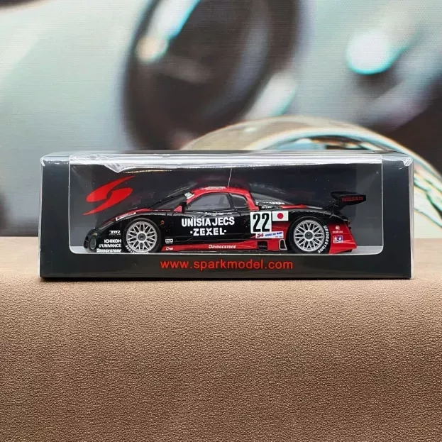 Spark Nissan R390 Gt1 3.5l Turbo V8 Team Nissan Motorsport N 22 24h Le Mans 1997 A.suzuki R.patrese E.van De Poele 1:43 S3578