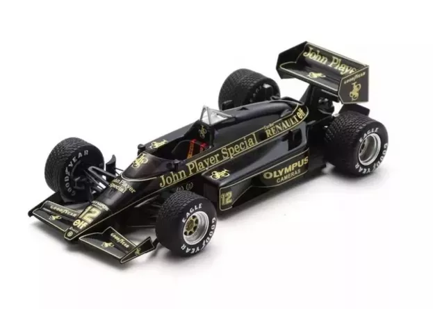 Spark Lotus F1 97t N 12 Winner Belgium Gp 1985 Ayrton Senna 1:43 S7154