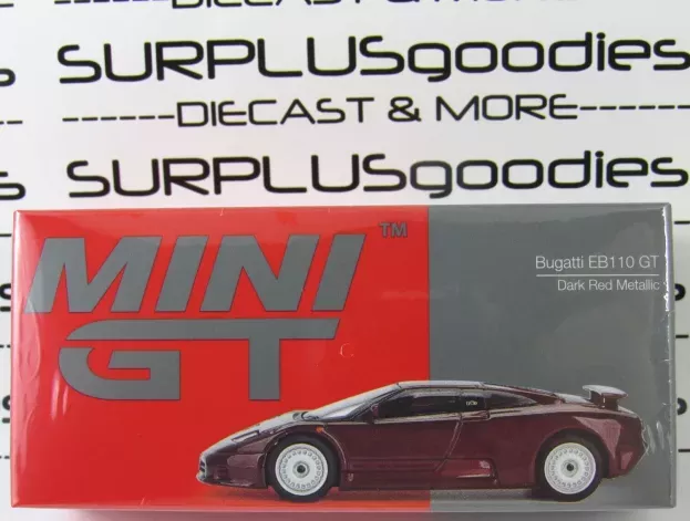 Mini GT Bugatti Eb110 Gt 1995 1:64 MGT00806-L