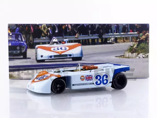 Werk83 Porsche 908 03 Spider Team John Wyer Automotive Engineering Gulf N 36 Targa Florio 1970 Richard Attwood Bjorn Waldegaard 1:18 W18031005