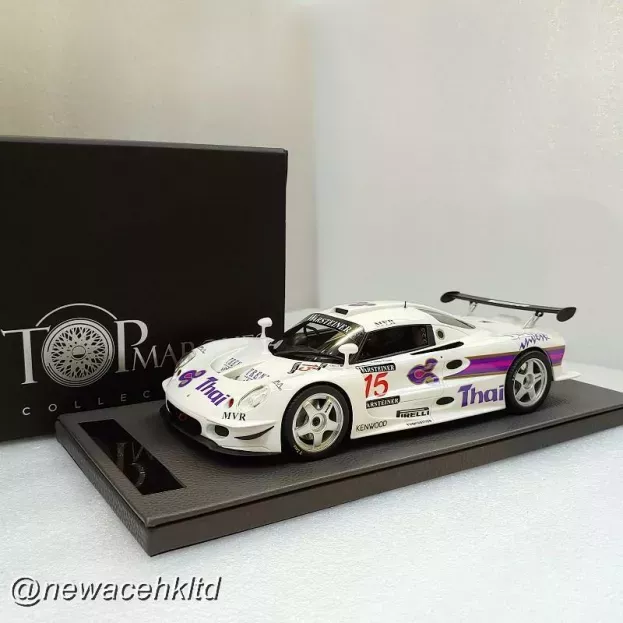 Top Marques Lotus Elise Gt1 N 15 Thai Racing 1997 R.prutirat J.policand 1:18 TOP055B