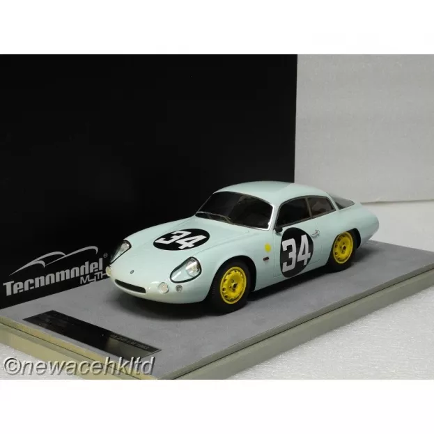 Tecnomodel Alfa Romeo Giulietta Sz Sport Zagato Team Scuderia Sant Ambroeus N 34 24h Le Mans 1963 Giancarlo Sala Romolo Rossi 1:18 TM18-71B
