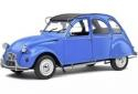 Mini Car 1/18 Citroen 2Cv6 1982 Blue S1805026 Box Jacket Case Missing Medium