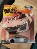 Hot Wheels Retro 2022 Fast & Furious '17 Acura NSX 1/64 Diecast Car HCP30