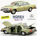 Mercedes-Benz 450 Sel W116 Us Tv-Version Dallas 1979 Silbergrün 1:18 Norev183975