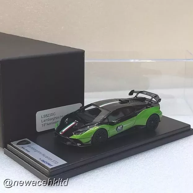 Looksmart Lamborghini Huracan Sto Lp640-2 N 10 Italian Stripe 2023 10th Anniversary 1:43 LS523SC