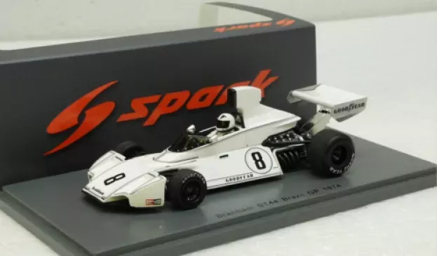 Spark Brabham F1 Bt44 N 8 Brazilian Gp 1974 Richard Robarts 1:43 S5258