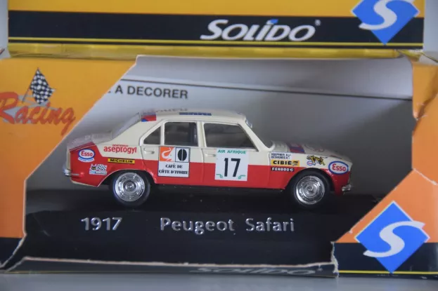 Solido Peugeot 504 N 17 Rally Bandama 1975 1:43 1917