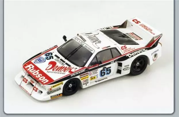 Spark Lancia Beta Montecarlo Team Sivama Motor N 65 24h Le Mans 1982 T.perrier B.salam P.giudici 1:43 S1387